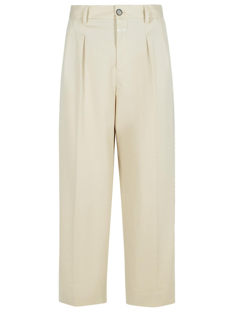 Closed Closed 'RUTHY' Beige Cotton Jeans Women - World Class Fashion