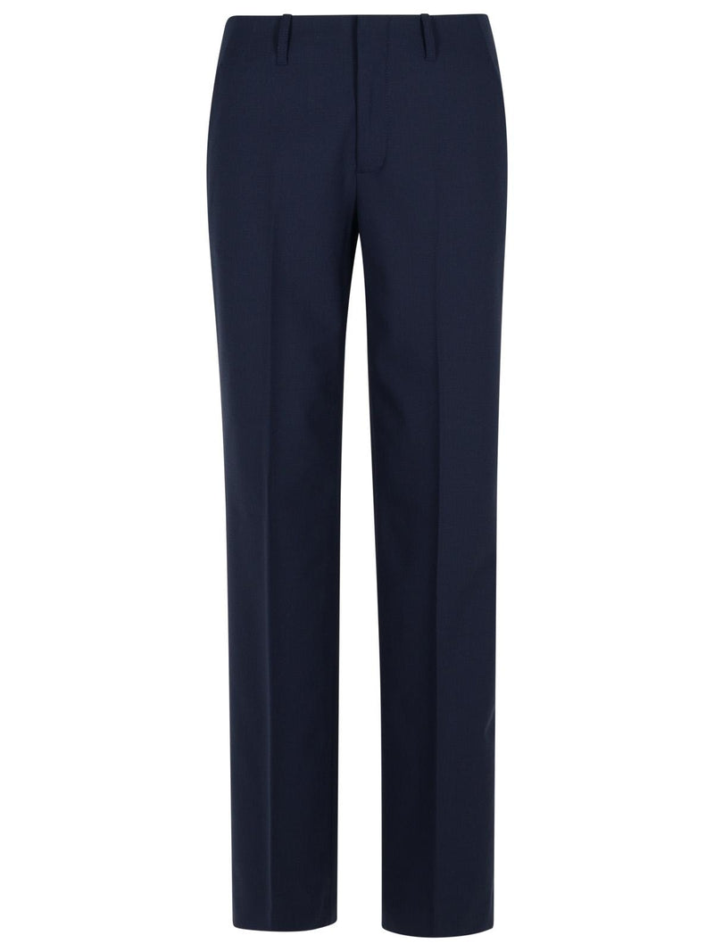 Closed Closed SASIA Navy Polyester Blend Pants - World Class Fashion