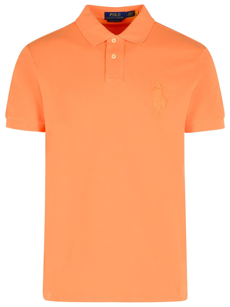 Polo Ralph Lauren Polo Ralph Lauren Cotton Polo Shirt Orange Men - World Class Fashion