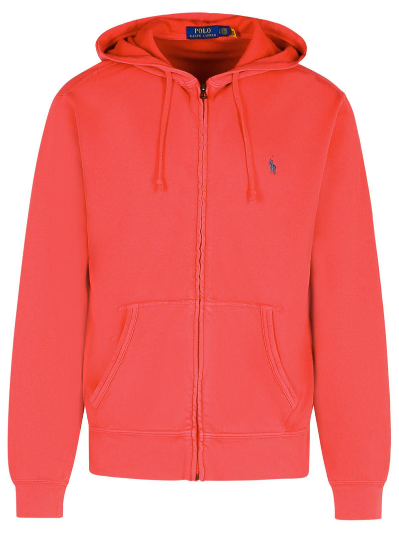 Polo Ralph Lauren Polo Ralph Lauren Red Cotton Sweatshirt Men - World Class Fashion