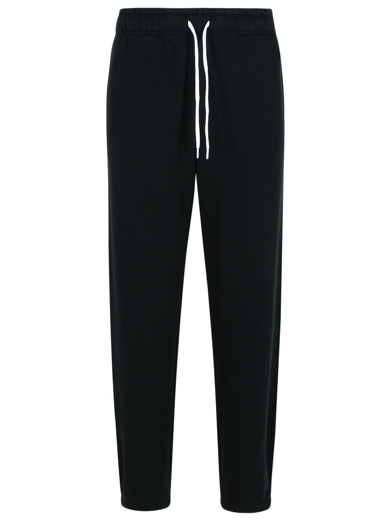Polo Ralph Lauren Polo Ralph Lauren Jogger Black Cotton Pants Women - World Class Fashion