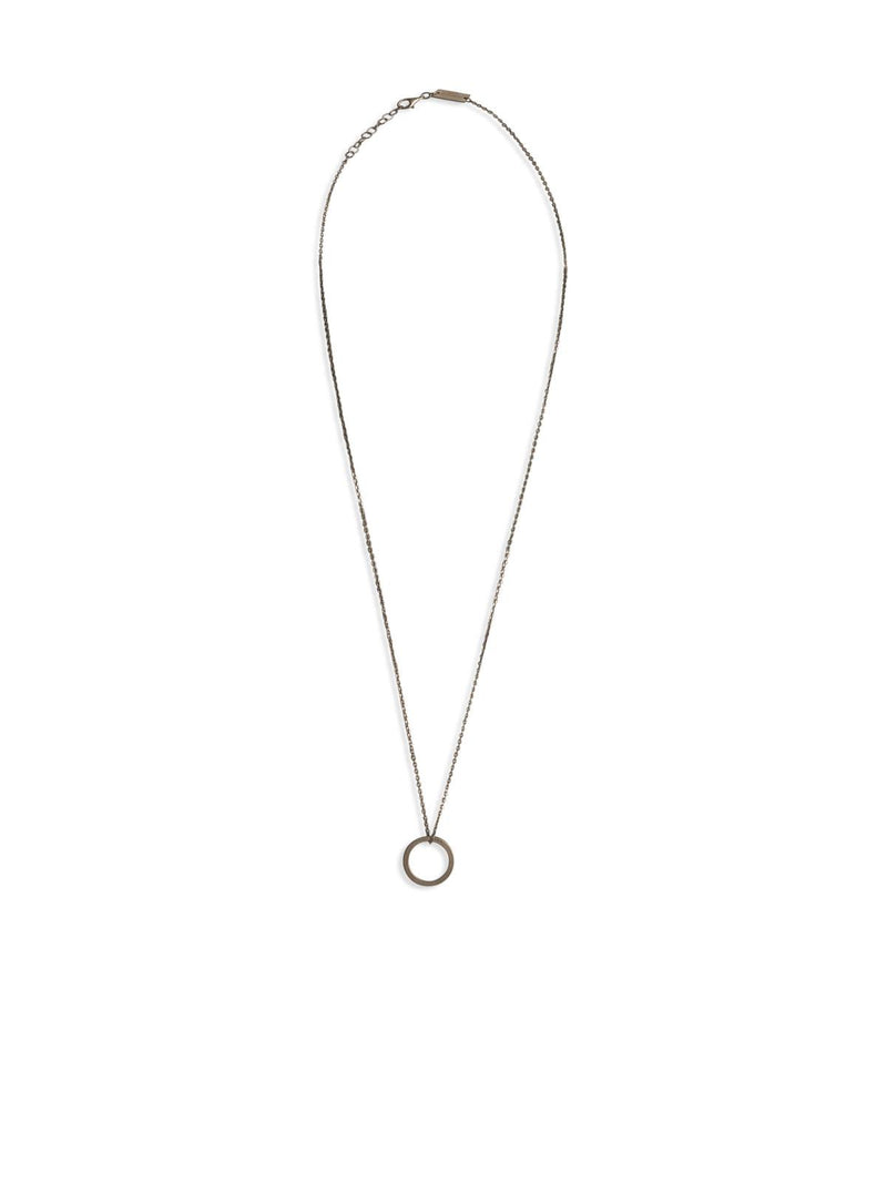 Maison Margiela Maison Margiela Silver Brass Necklace - World Class Fashion