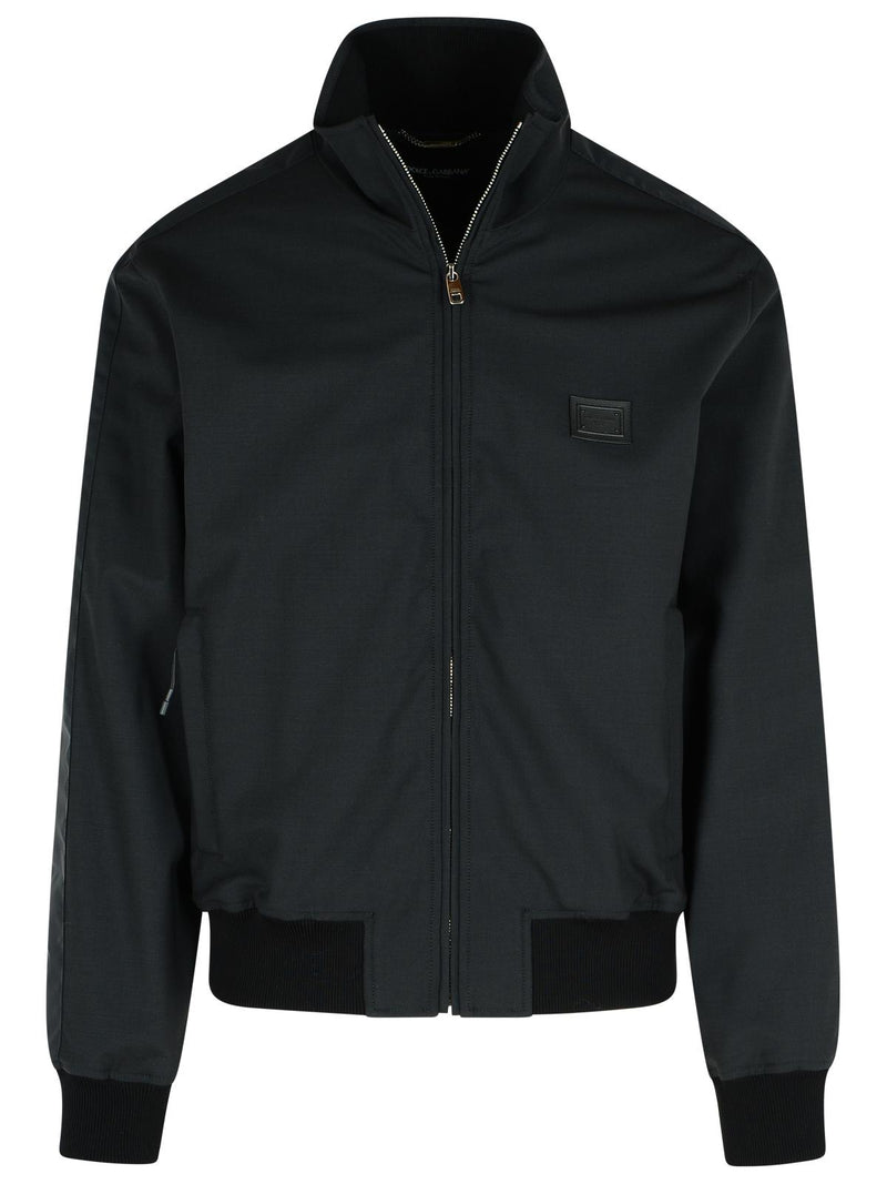 Dolce & Gabbana Dolce & Gabbana Wool Blend Jacket Black Men - World Class Fashion