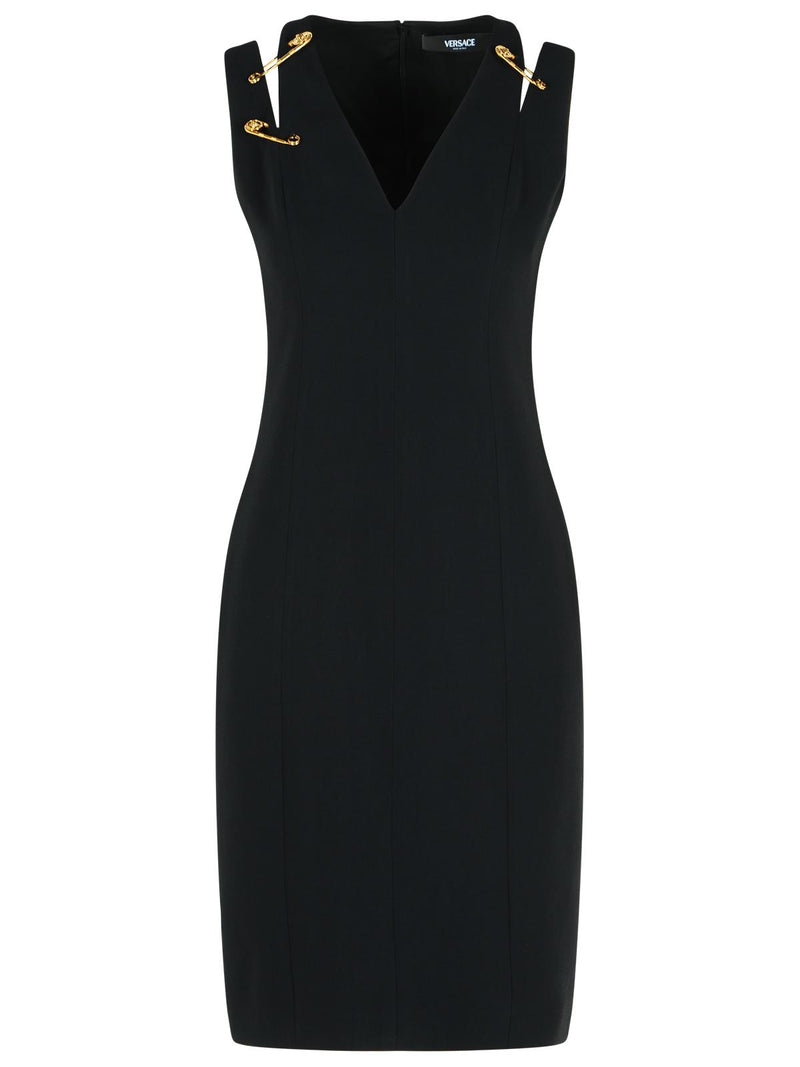 Versace Versace Viscose Blend Dress Black Women - World Class Fashion