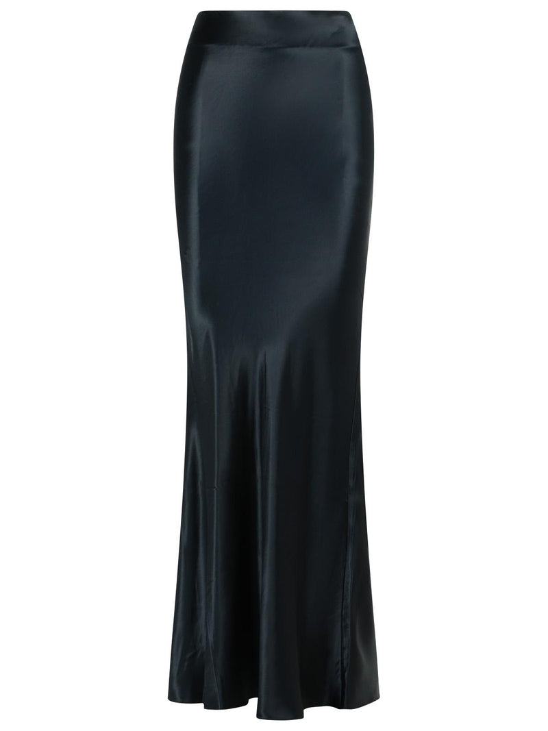 The Andamane The Andamane Nemesia Black Viscose Skirt - World Class Fashion