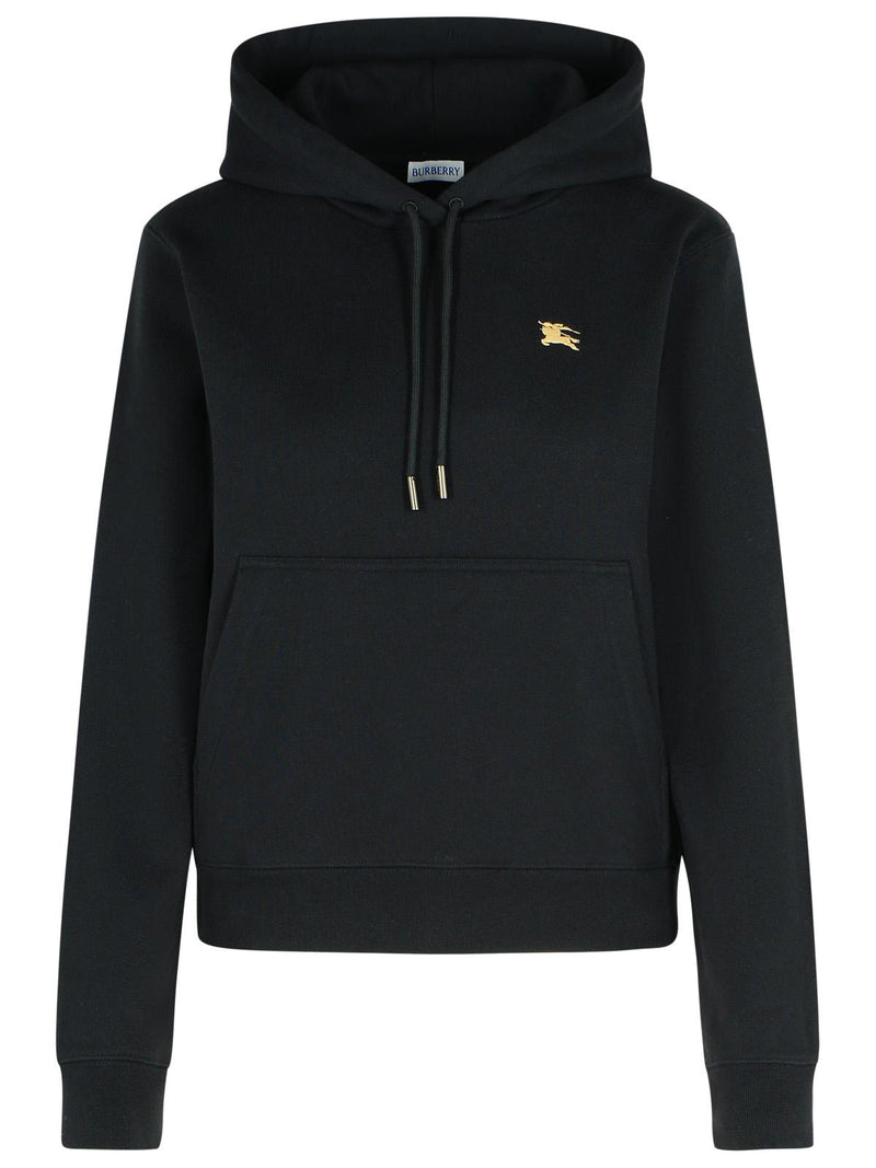 Burberry Burberry Harriet Black Cotton Sweatshirt - World Class Fashion