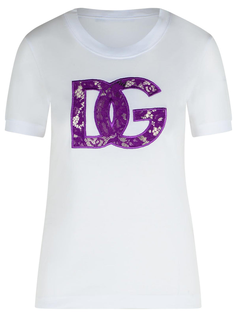 Dolce & Gabbana Dolce & Gabbana Cotton Polo Shirt White Women - World Class Fashion