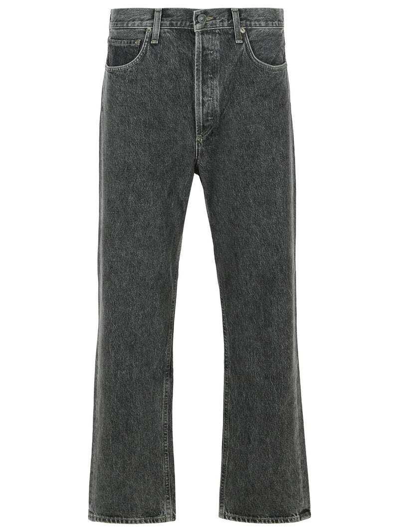 Agolde Agolde '90s Fresh Cotton Jeans Grey Men - World Class Fashion