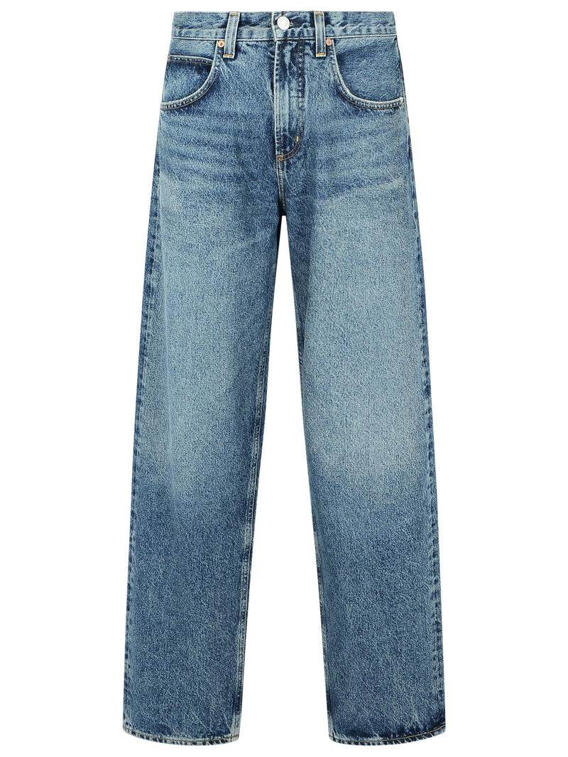 Agolde Agolde A662-1821ACD Blue Cotton Jeans Men - World Class Fashion