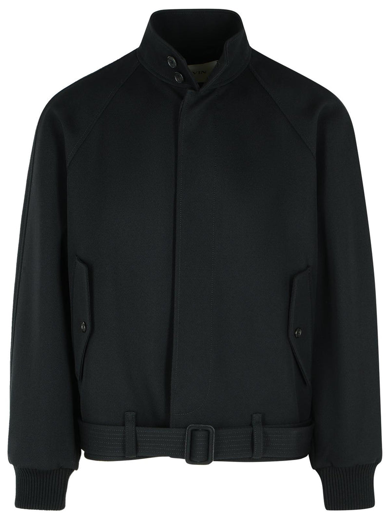 Lanvin Lanvin Black Wool Jacket Men - World Class Fashion