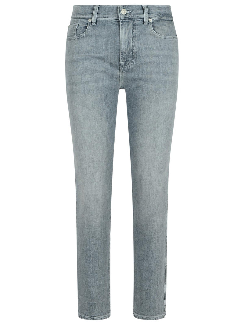 7 For All Mankind 7 For All Mankind Relaxed Skinny Grey Women Jeans - World Class Fashion