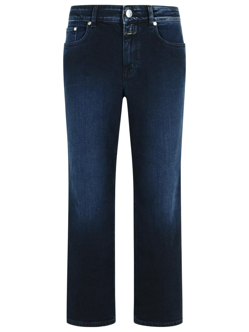 Closed Closed 'MILO' Midnight Blue Cotton Jeans - World Class Fashion
