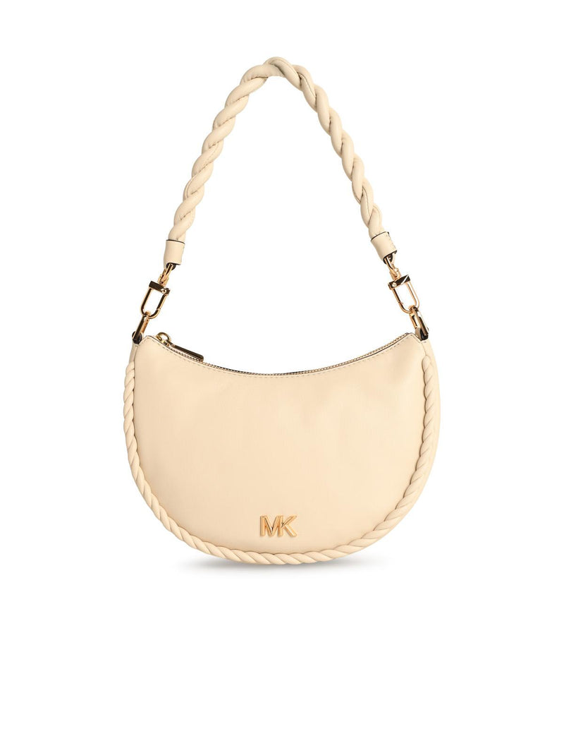 Michael Michael Kors Michael Michael Kors KYLA Cream Leather Bag - World Class Fashion