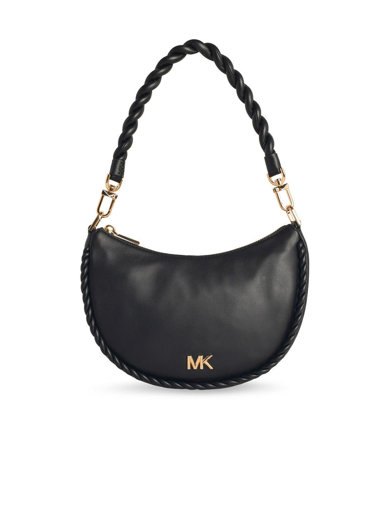 Michael Michael Kors Michael Michael Kors KYLA Black Leather Bag - World Class Fashion