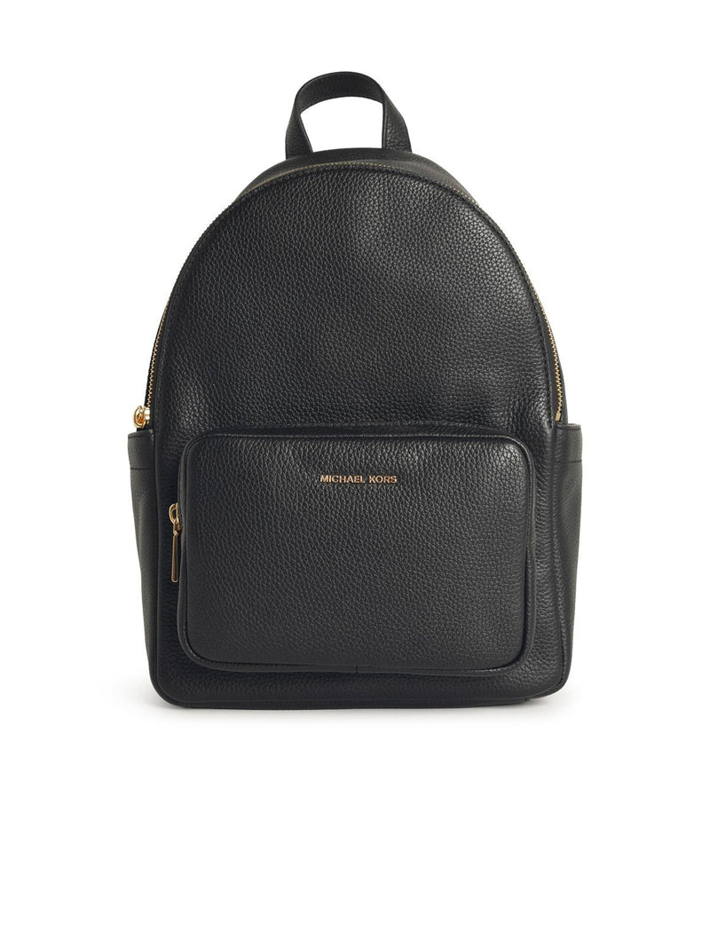Michael Michael Kors Michael Michael Kors TANNER Medium Backpack Black Leather - World Class Fashion