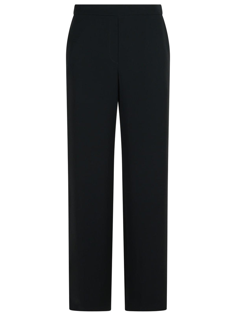 P.a.r.o.s.h. P.a.r.o.s.h. Poker Black Polyester Women Trousers - World Class Fashion