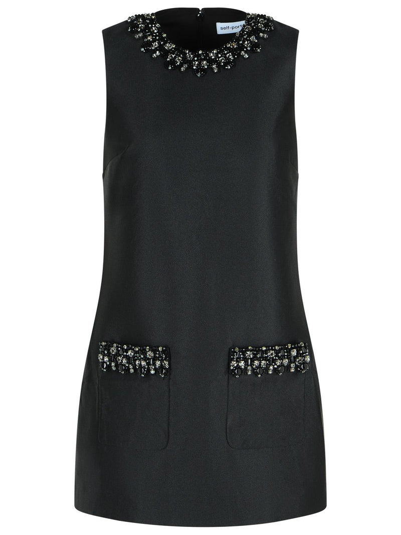 Self-Portrait Self-Portrait Polyester Dress Black Women - World Class Fashion