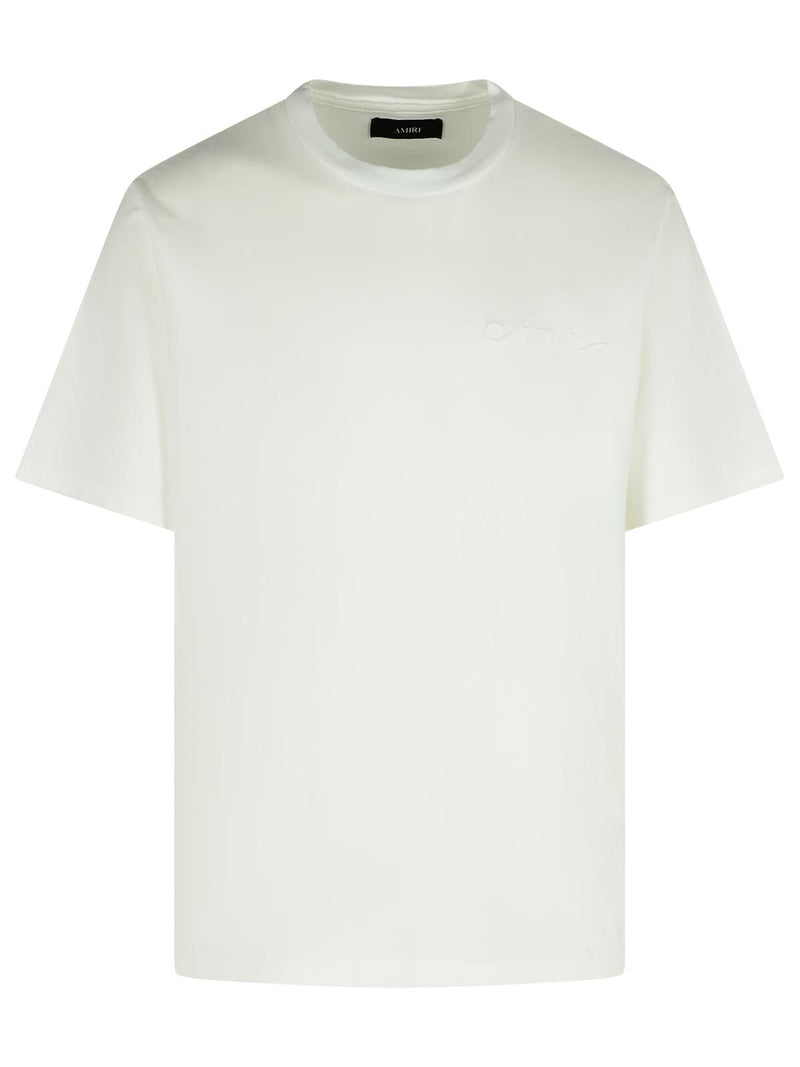 Amiri Amiri 'BANDANA' White Cotton T-shirt - World Class Fashion