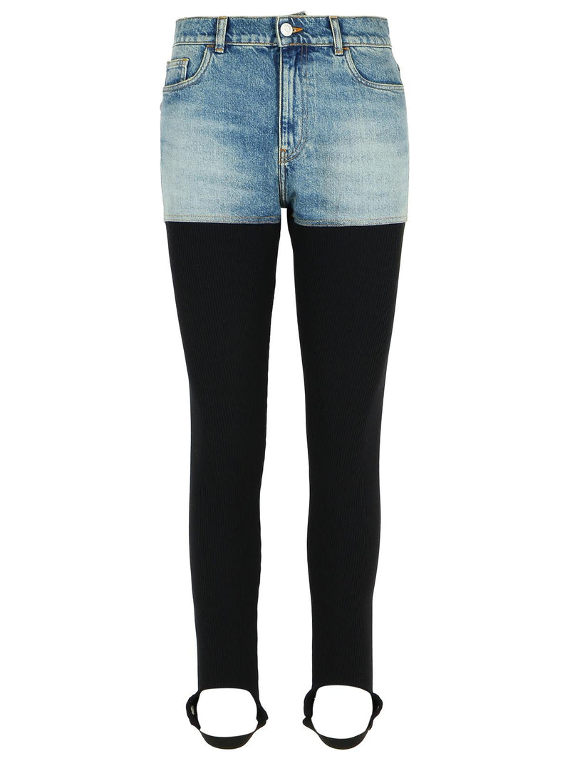 Coperni Coperni Two-tone Organic Cotton Pantaloe - World Class Fashion
