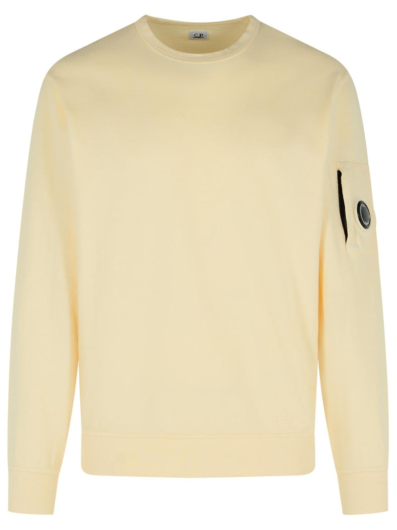 C.P. Company C.p. Company Sand-colored Cotton Sweatshirt - World Class Fashion