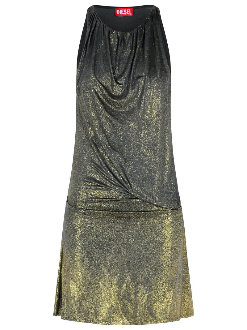 Diesel Diesel Graphite Acetate Blend Dress Gold - World Class Fashion