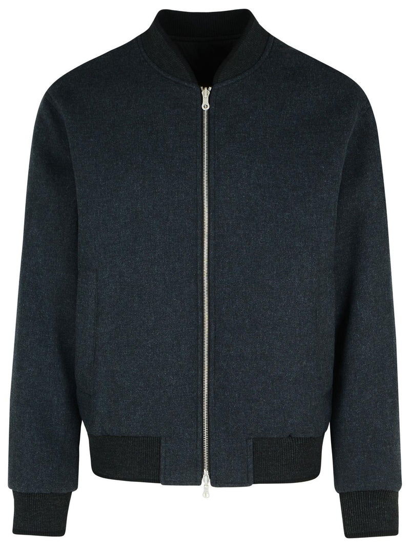 Dries Van Noten Dries Van Noten 'VOLKER' Reversible Black Cotton Blend Jacket - World Class Fashion