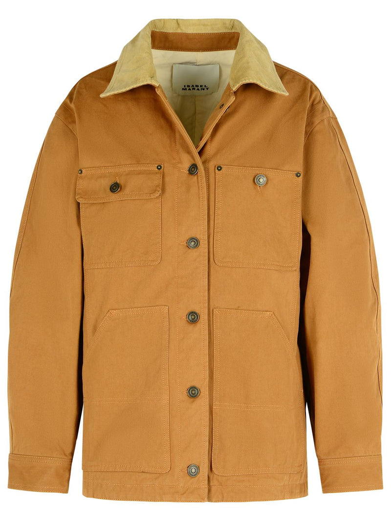 Isabel Marant Isabel Marant Ninon Cotton Jacket Cognac - World Class Fashion
