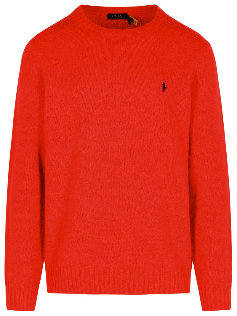 Polo Ralph Lauren Polo Ralph Lauren Red Wool and Alpaca Sweater Men - World Class Fashion