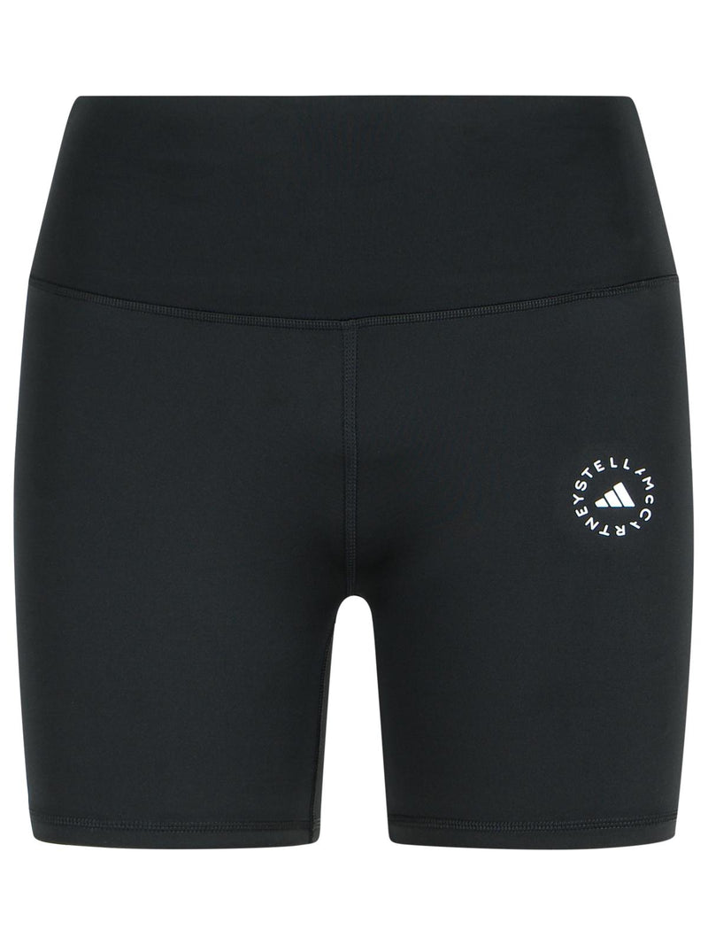 Adidas By Stella Mccartney Pantalones Cortos de Entrenamiento Negros Adidas By Stella McCartney para Mujer - World Class Fashion