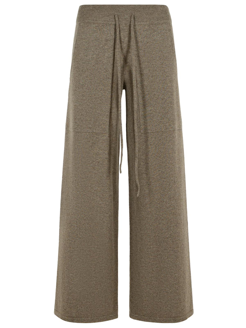 Lisa Yang Lisa Yang OMI Truffle Cashmere Pants Brown - World Class Fashion