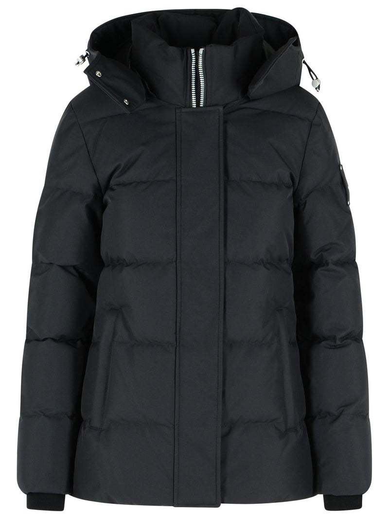 Moose Knuckles Chaqueta de plumas Moose Knuckles CLOUD 3q de nailon negro - World Class Fashion