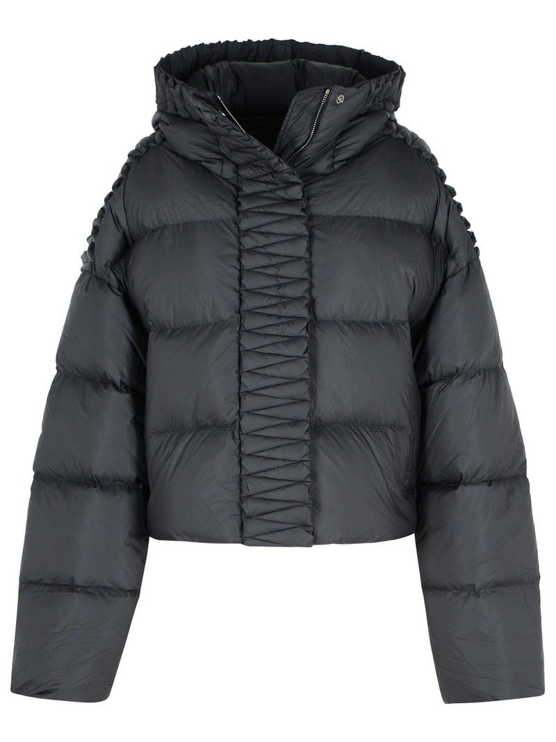 Raxxy Raxxy Hooded Down Jacket Black Women - World Class Fashion