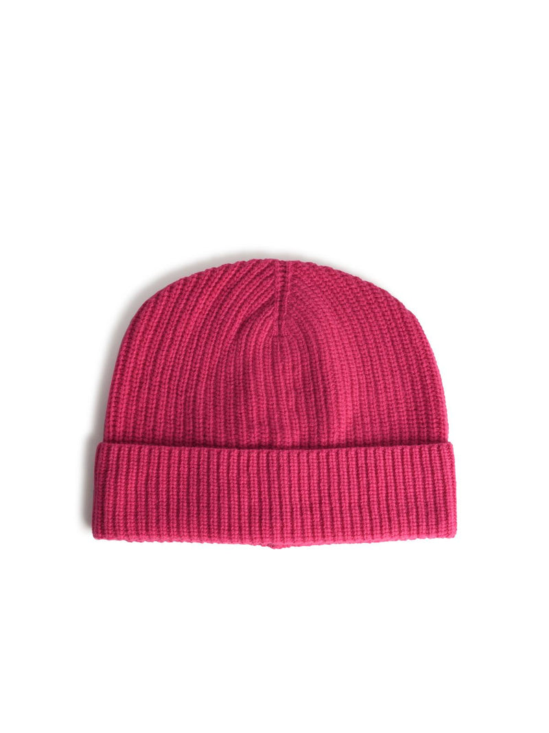 Seven Gauge Seven Gauge Fuchsia Wool Beanie - World Class Fashion