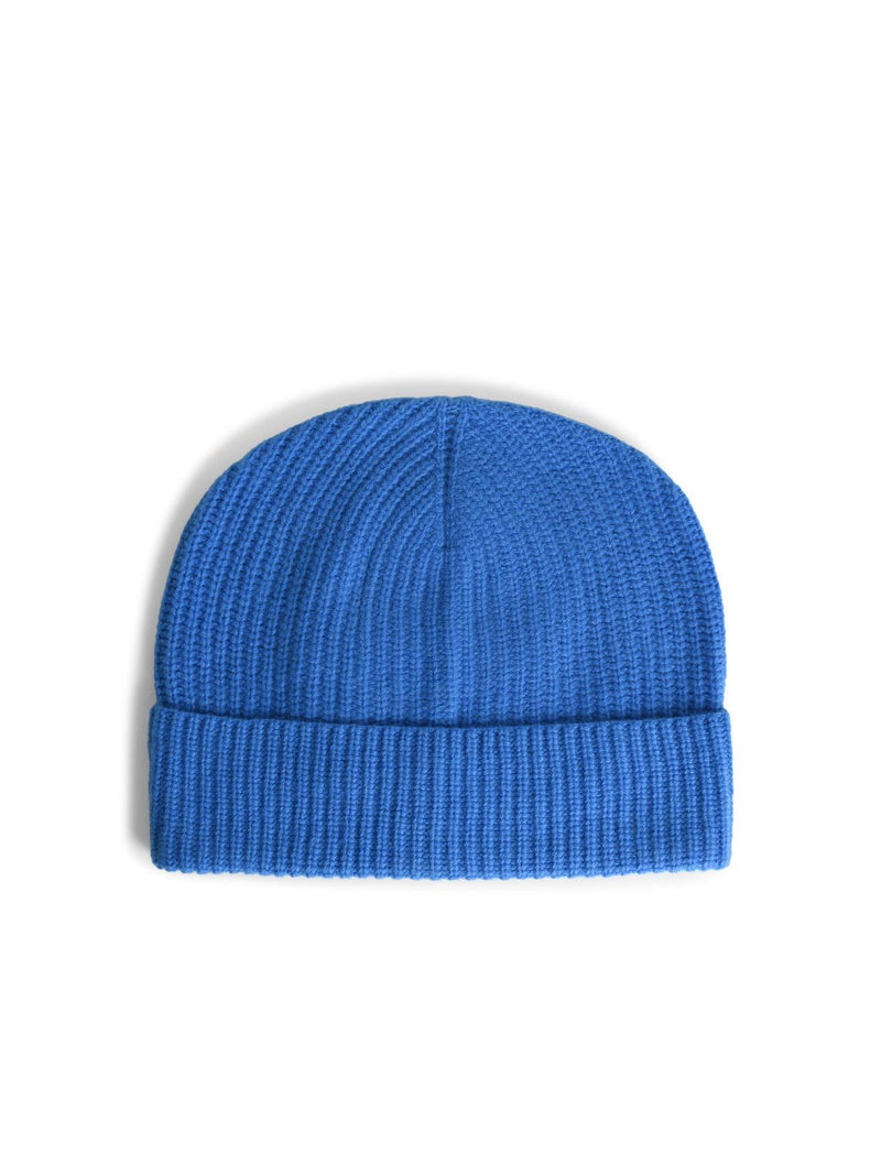 Seven Gauge Seven Gauge Light Blue Wool Beanie - World Class Fashion