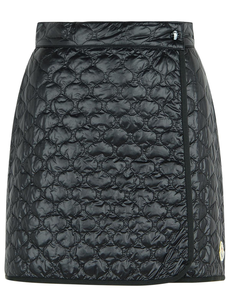 Moncler Moncler Black Nylon Skirt Women - World Class Fashion