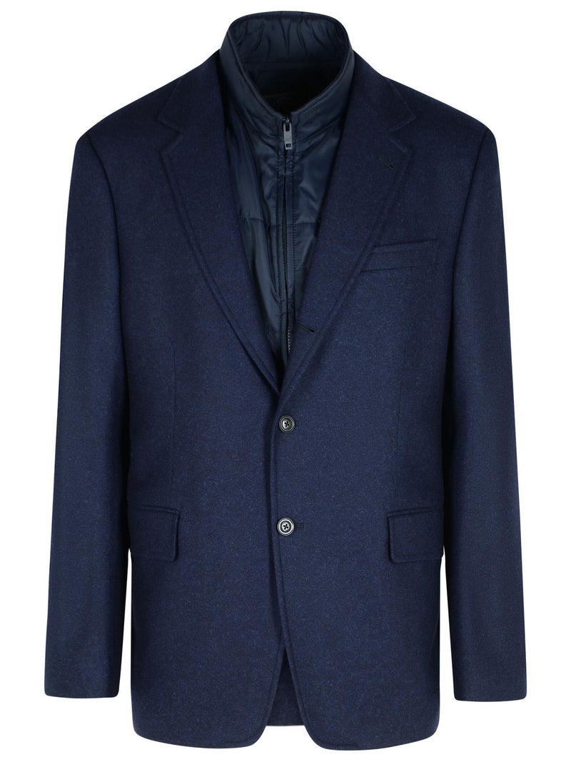 Fay Fay 'DB' Navy Polyamide Jacket - World Class Fashion