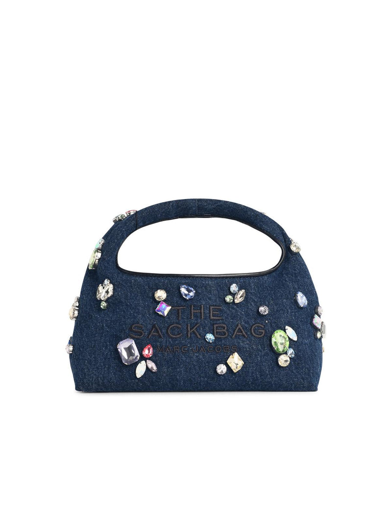 Marc Jacobs Marc Jacobs (the) 'MINI Sack Gem' Blue Cotton Bag - World Class Fashion