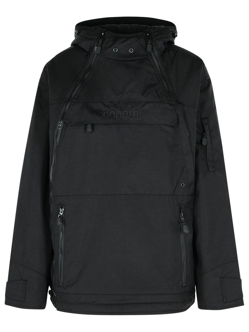 Coperni Coperni 'ASYMMETRIC' Black Polyamide Jacket - World Class Fashion