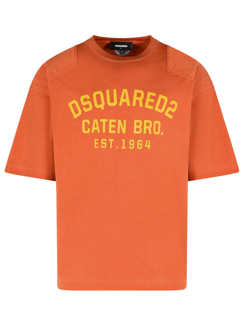 Dsquared2 Dsquared2 Brick Cotton T-shirt - World Class Fashion