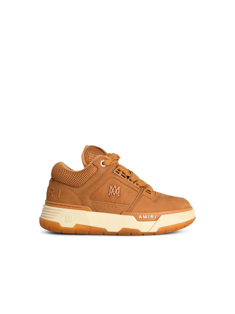 Amiri Amiri 'WHEAT' Leather Blend Sneakers Brown Men - World Class Fashion