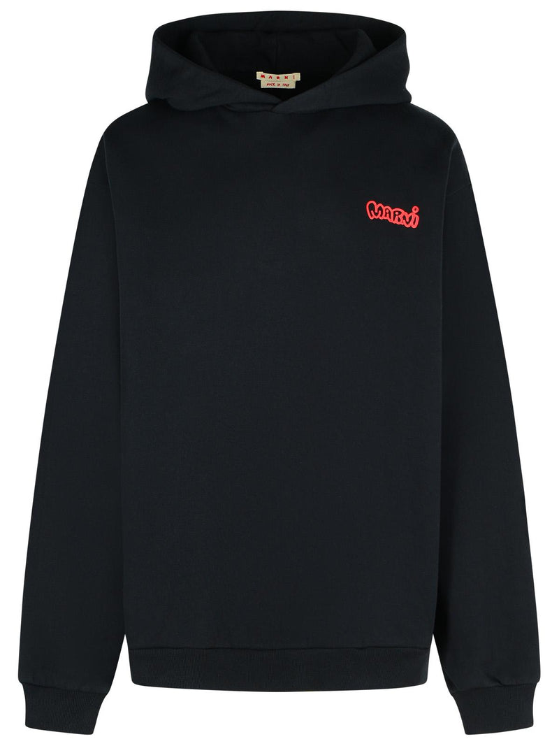 Marni Marni Black Cotton Sweatshirt - World Class Fashion