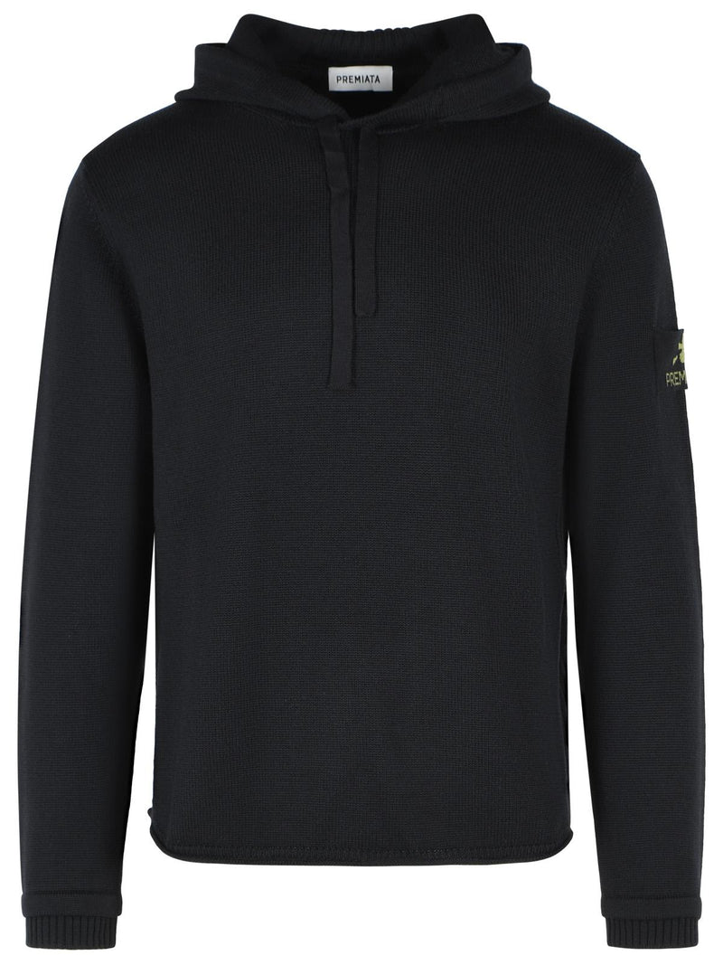 Premiata Premiata Merino Wool Turtleneck Sweater Black Men - World Class Fashion