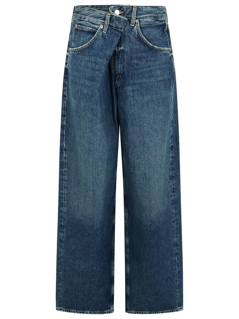 Agolde Agolde VANA Nexus Denim Jeans Blue - World Class Fashion