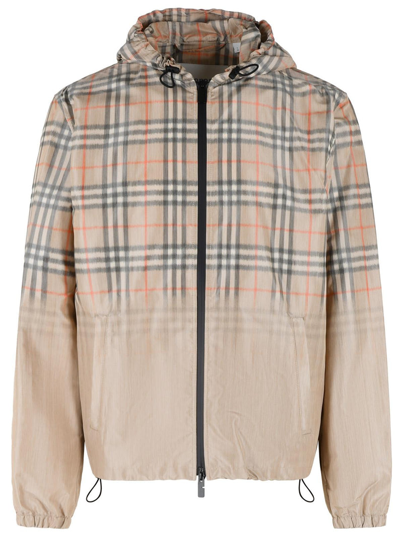 Burberry Burberry Hooded Jacket Sand Beige Men - World Class Fashion