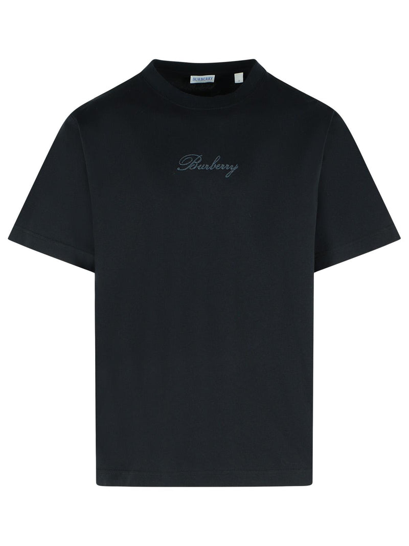 Burberry Burberry RYAN Black Cotton T-shirt - World Class Fashion