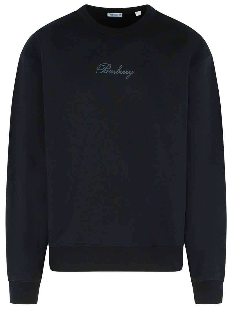 Burberry Burberry Rowan Black Cotton Sweatshirt - World Class Fashion