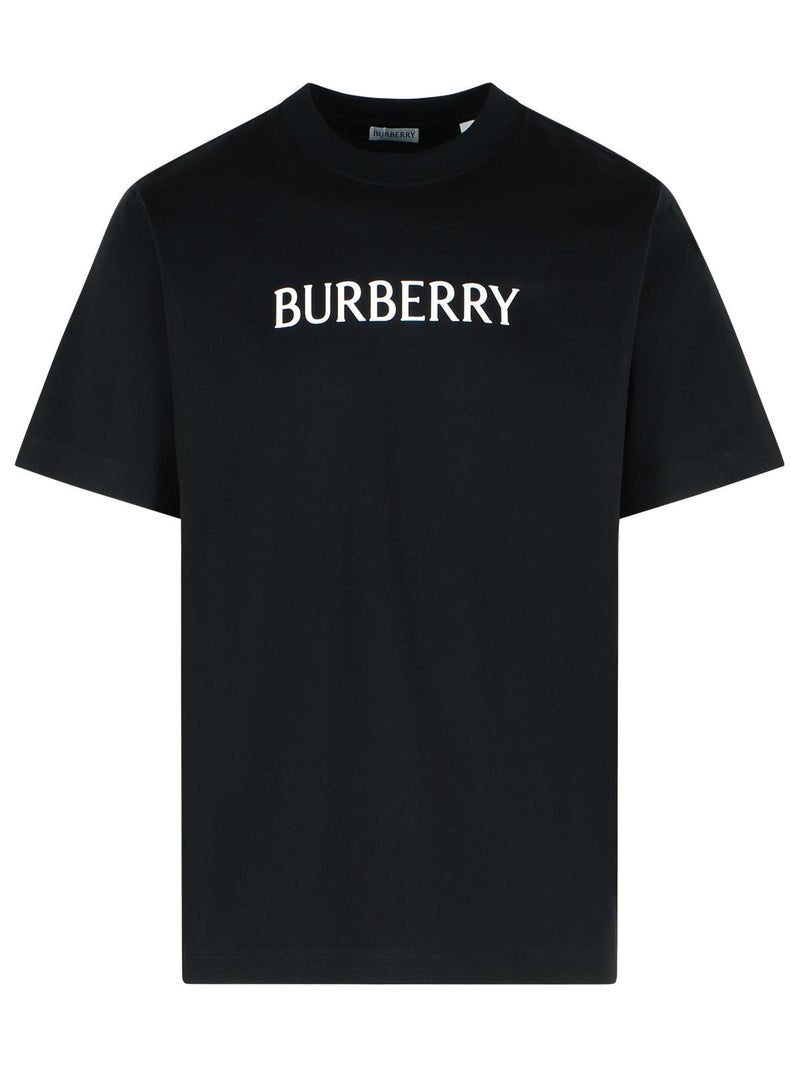 Burberry Burberry SETH Black Cotton T-shirt Men - World Class Fashion