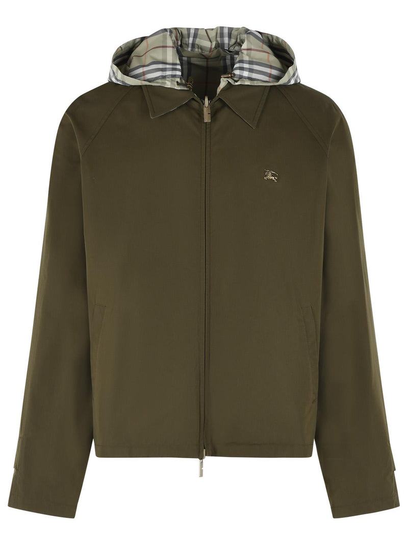 Burberry Burberry Reversible Cotton Jacket Green Men - World Class Fashion