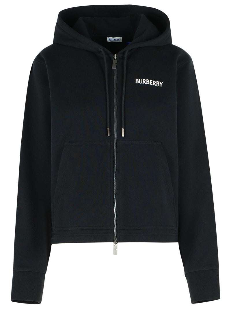 Burberry Burberry Harper Black Cotton Sweatshirt Women - World Class Fashion