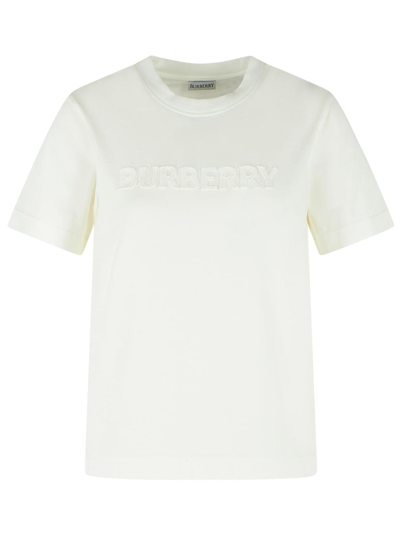 Burberry Burberry Cotton Polo Shirt White Women - World Class Fashion